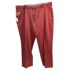 NWT Peter Millar Soft Touch Pants Faded Red Color Golf Classic 100% Pima Cotton